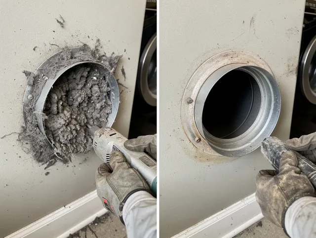 Professional clogged vent cleaning by Willowick Dryer Vent Cleaning in Willowick
